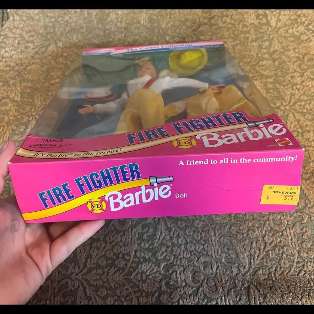 1994 Barbie Career Collection FIRE‎ FIGHTER BARBIE Doll  Special Edition Mattel